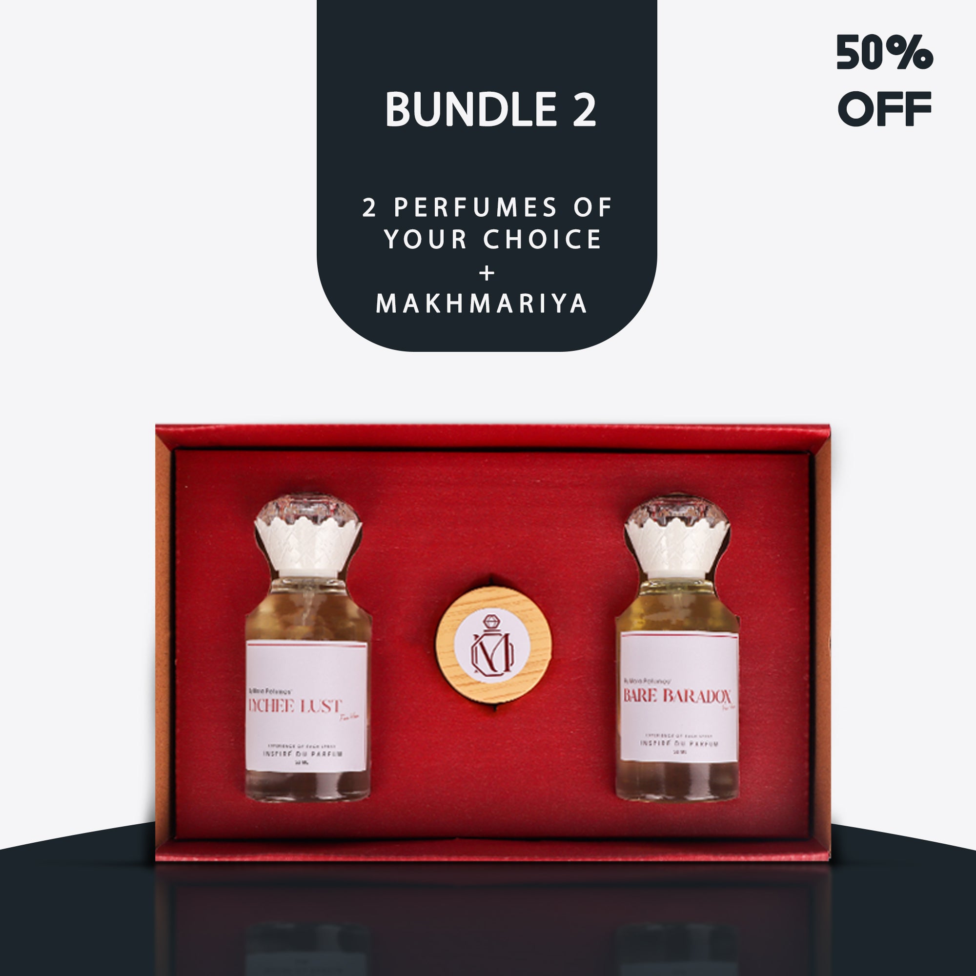 2 Perfumes + 1 Makhmariya